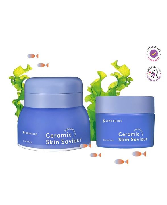 BPOM SOMETHINC Ceramic Skin Saviour Savior Moisturizer Gel Pelembab Wajah