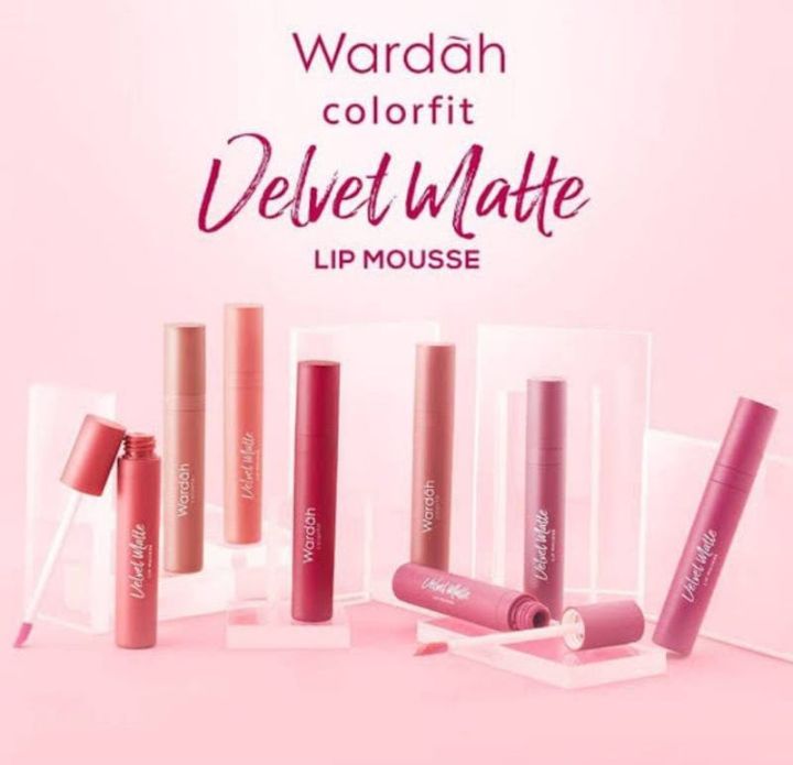 Wardah Colorfit Velvet Matte Lip Mousse