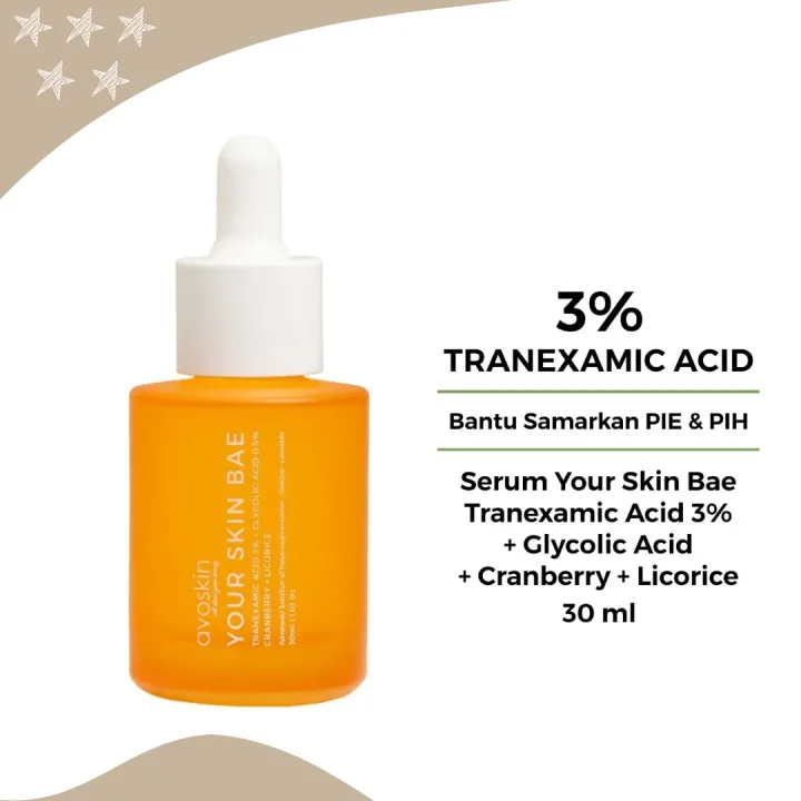 Avoskin Your Skin Bae Tranexamic Acid Serum 30ml/Serum Wajah | Lazada Indonesia