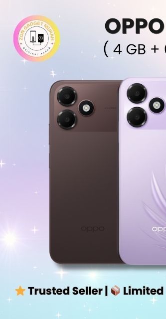 [NEW] OPPO A6c Smartphone | 4GB + 64/128GB | 7000mAh Large Battery | 120Hz Ultra Bright Display | MY SET