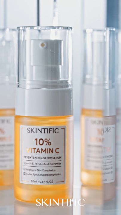 SKINTIFIC 10% Vitamin C Brightening Glow Serum 20ml