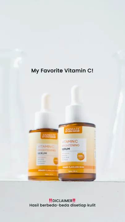 Animate Vitamin C Brightening Serum 30 ml | Lazada Indonesia