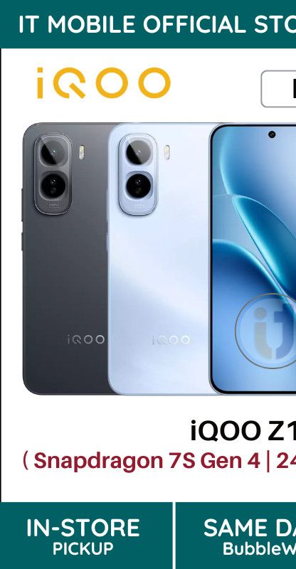 iQOO Z11 5G Smartphone 12GB + 256GB ROM 144Hz 1.5K AMOLED Esports Display 9020mAh Large battery