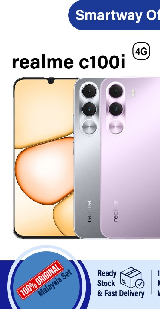 realme C100i 4G (12GB*(4+8)RAM + 128GB ROM) 7000mAh Titan Battery | IP64 Dust&Water Resistance