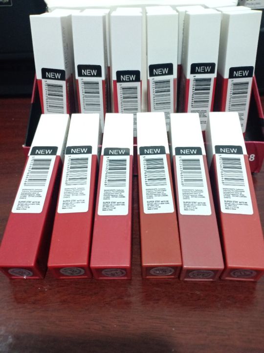 (24Pcs) Lip Gloss Matte Ink Superstay