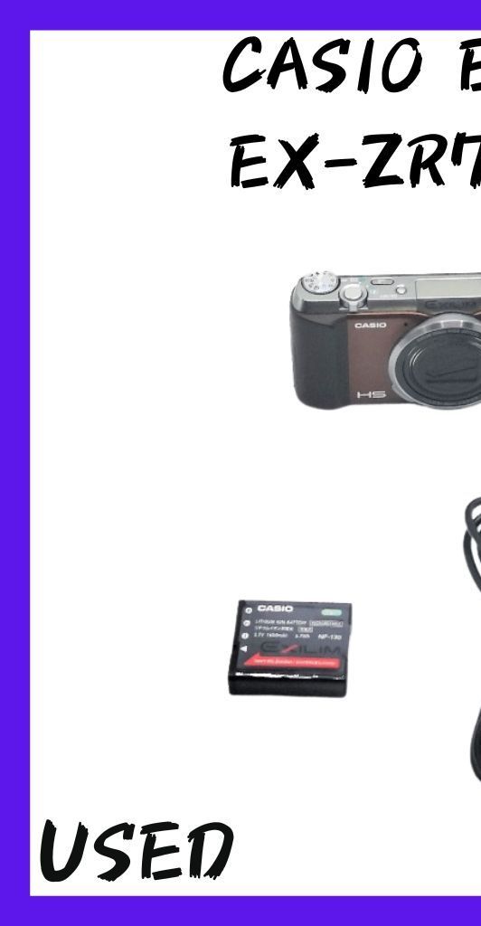 [Direct from Japan] CASIO EXILIM 16.1MP 18x Digital Camera, Brown, EX-ZR700BN