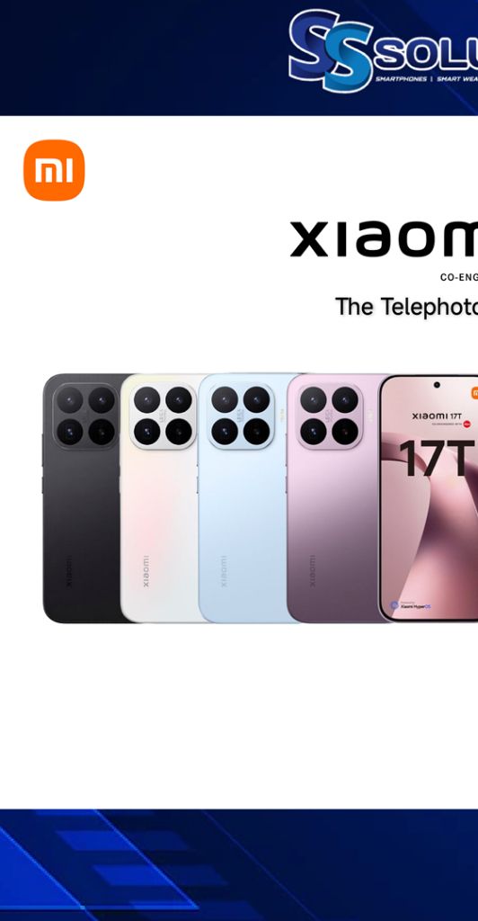 Xiaomi 17T 5G (12GB+512GB) Leica 5x Telephoto I Leica Live Moment I MediaTek Dimensity 8500-Ultra