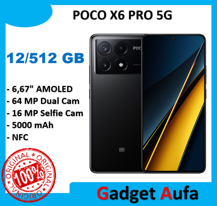 Poco X6 Pro 5G 12/512 GB - Garansi Resmi | Lazada Indonesia
