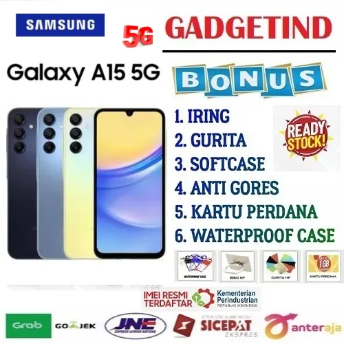 SALE SAMSUNG Galaxy A15 5G NFC 8/256GB - Technology : Super AMOLED + 90Hz Processor : Octa-Core -Size : 6.5"