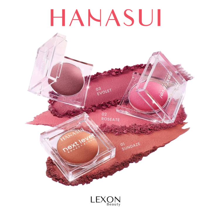 [Hanasui] Next Level Bouncy Blush | Lazada Indonesia