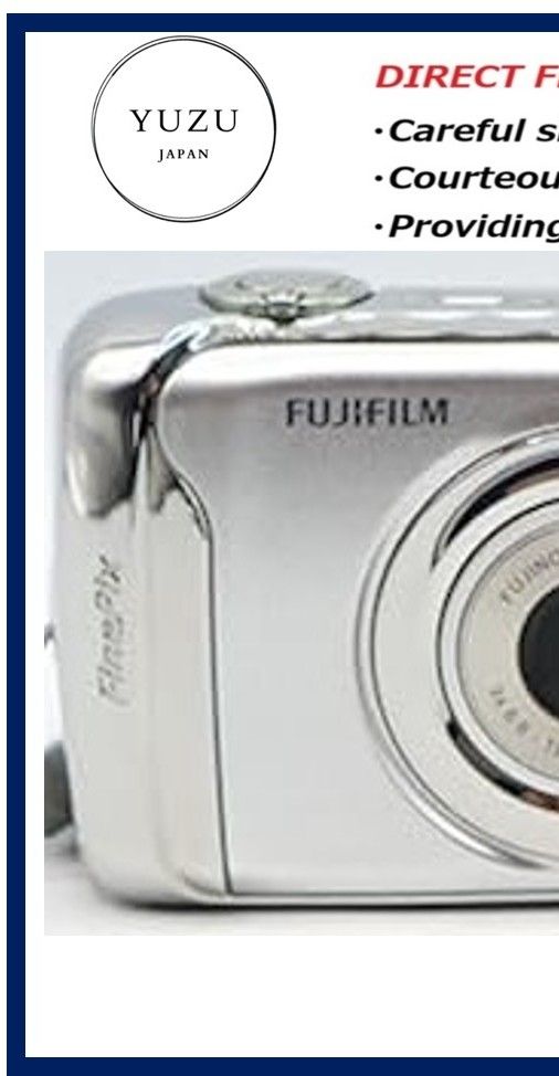 Pre-owned Product FUJIFILM FinePix A610 Silver 6.3MP CCD Digital Camera | Vintage 2007 Point & Shoot | Easy to Use AA Battery Power! From Japan