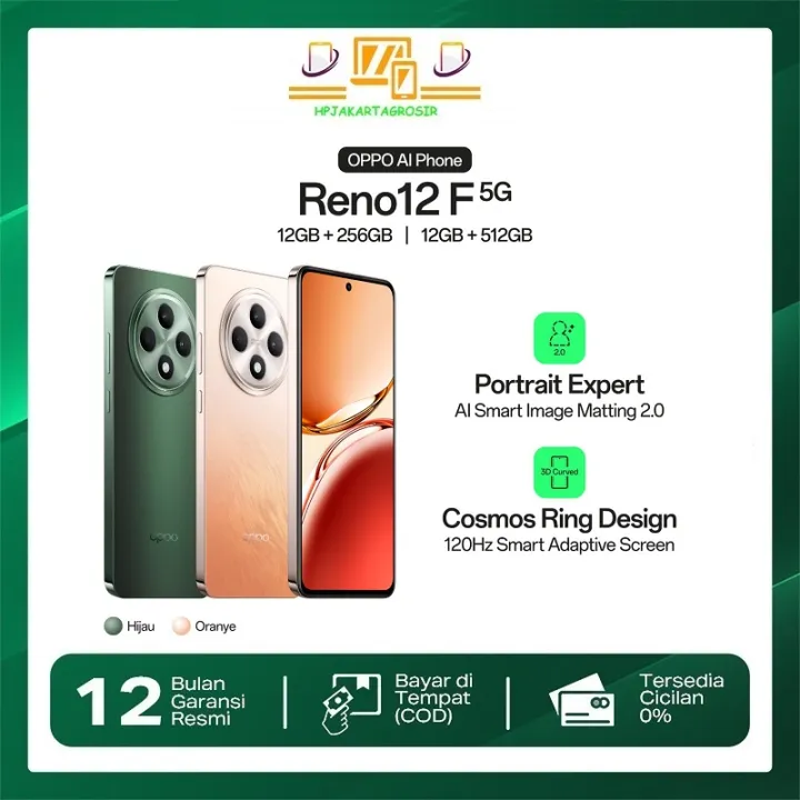 OPPO Reno12F 5G 12GB/256GB | Lazada Indonesia