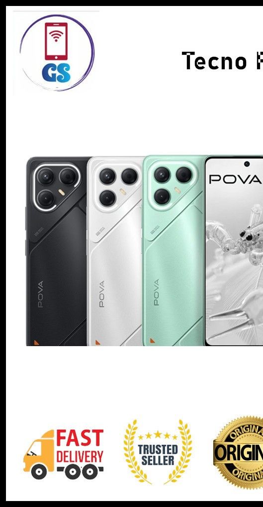 TECNO POVA 7 4G / POVA 7 5G - 1 YEAR WARRANTY BY TECNO MALAYSIA