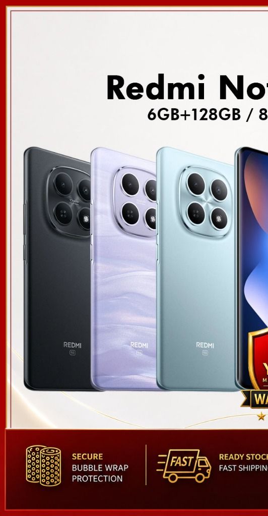 [NEW] Xiaomi Redmi Note 15 5G/ Note 15 Pro 5G / Note 15 Pro+ 5G | Original Malaysia New Set