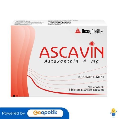 Ascavin 4 Mg Box 30 Kapsul | Lazada Indonesia