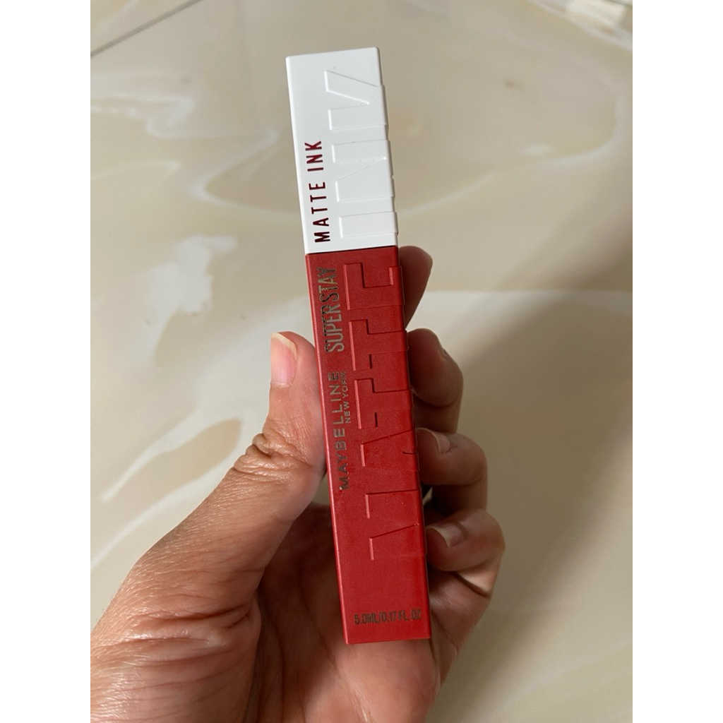 Jual Maybelline Superstay Matte ink - 117 Groundbreaker | Shopee Indonesia