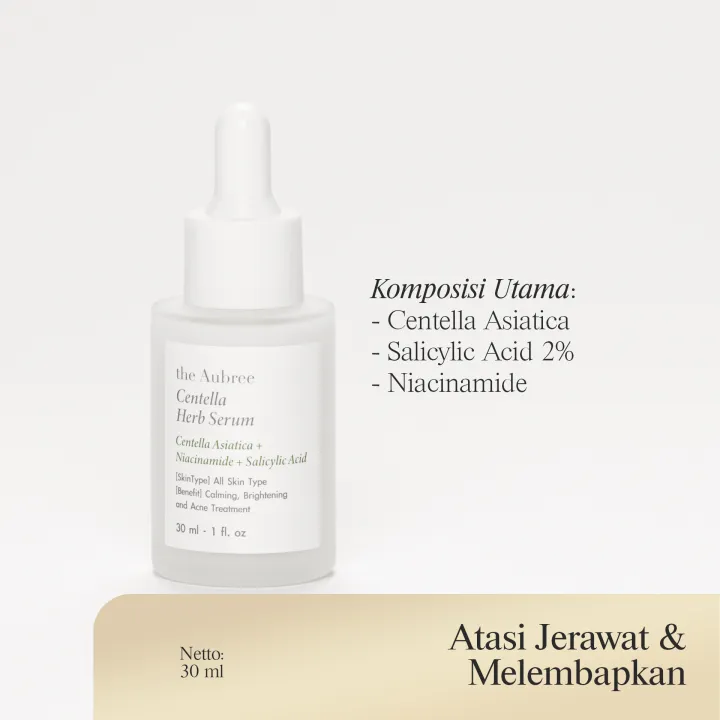 The Aubree Centella Herb Serum 30 ml | Lazada Indonesia