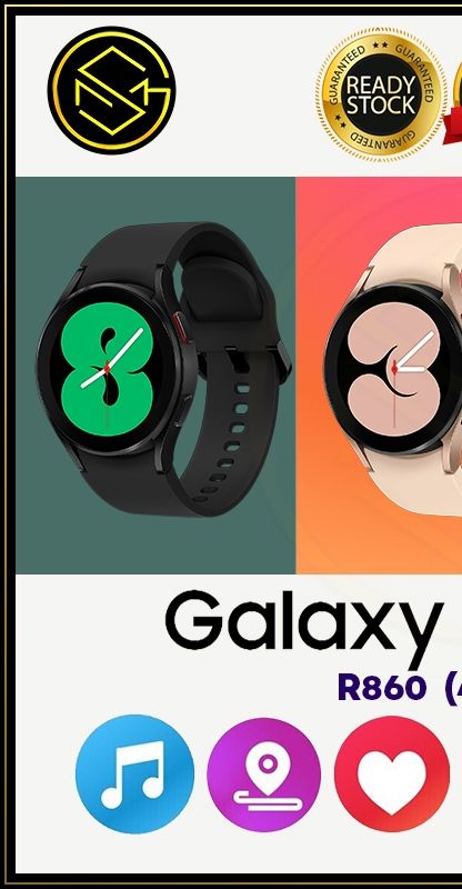 Samsung Galaxy Watch 4 40mm Smartwatch (R860) Samsung Galaxy Watch Malaysia Original