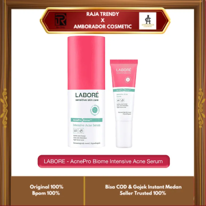 LABORE - ACNEPRO BIOME INTENSIVE ACNE SERUM ( 7 | 20 ml ) - Serum Instensif Kulit Wajah Berjerawat Reduce Acne Repair Skin Pervent Breakouts | Lazada Indonesia