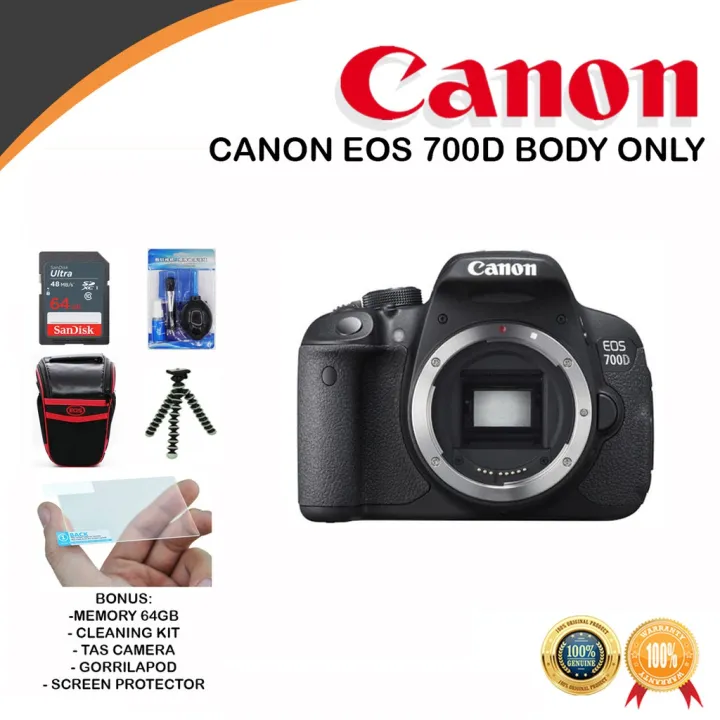 Canon Eos 700D Body Only DSLR Camera 700 D