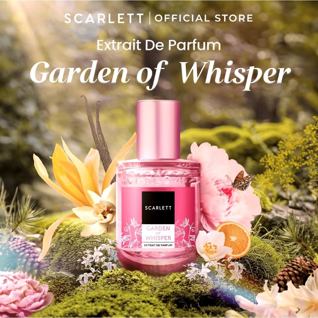 Jual Scarlett Extrait De Parfum Garden Of Whisper | Shopee Indonesia