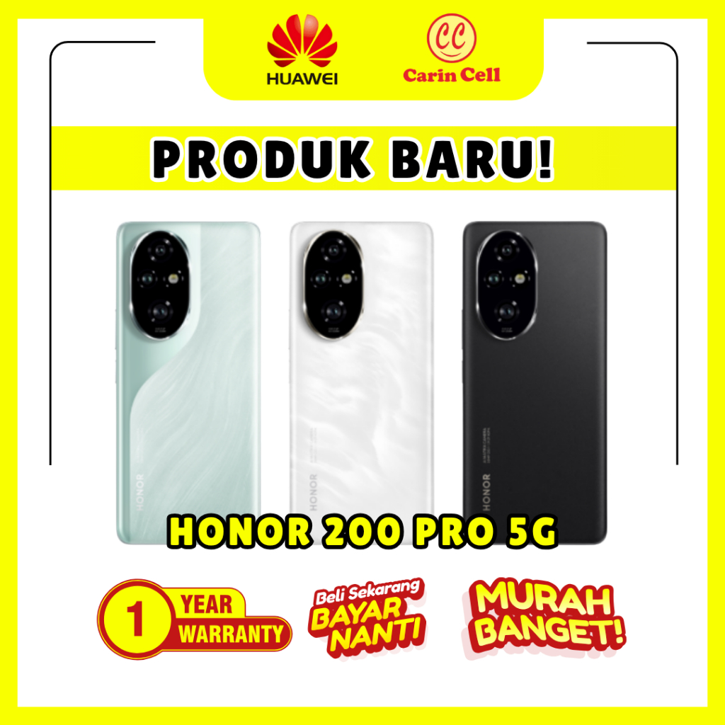 Jual HONOR 200 PRO 5G 16/512 BY HUAWEI | Shopee Indonesia