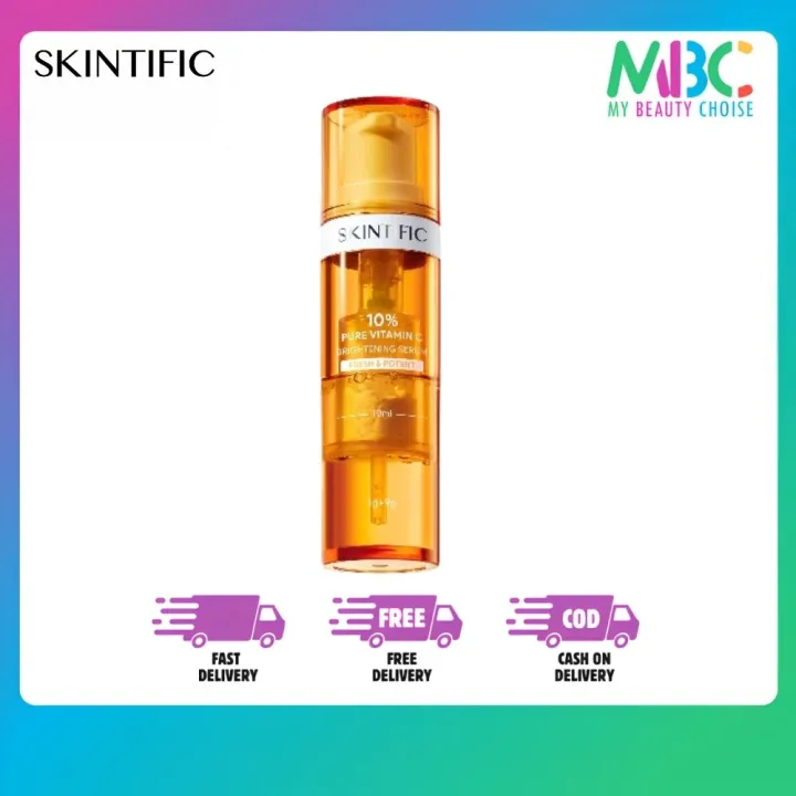 Skintific 10% Pure Vitamin C Brightening Serum | Lazada Indonesia