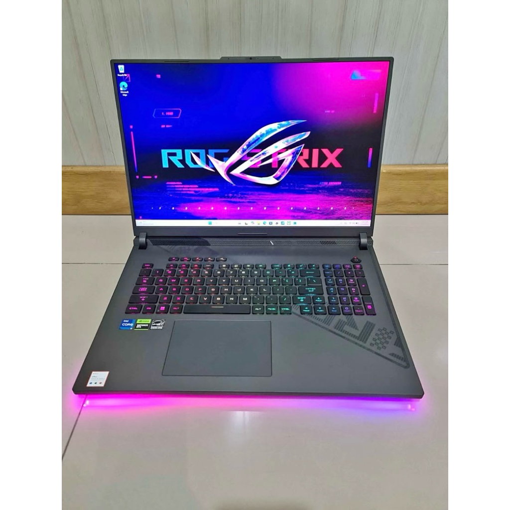 Jual Asus ROG Strix G18 G814JV 2025/2026 Core i7-13450HX 16/1TB RTX 4060 8GB Display 18 icnh 2,5K Garansi resmi ON Like New Mulus | Shopee Indonesia