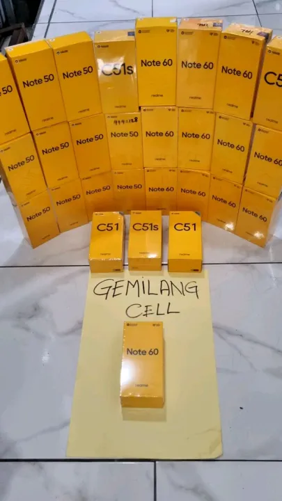 REALME NOTE 60X RAM 4+4/128GB) Camera 32MP ORIGINAL imei terdaftar kemenperin | Lazada Indonesia