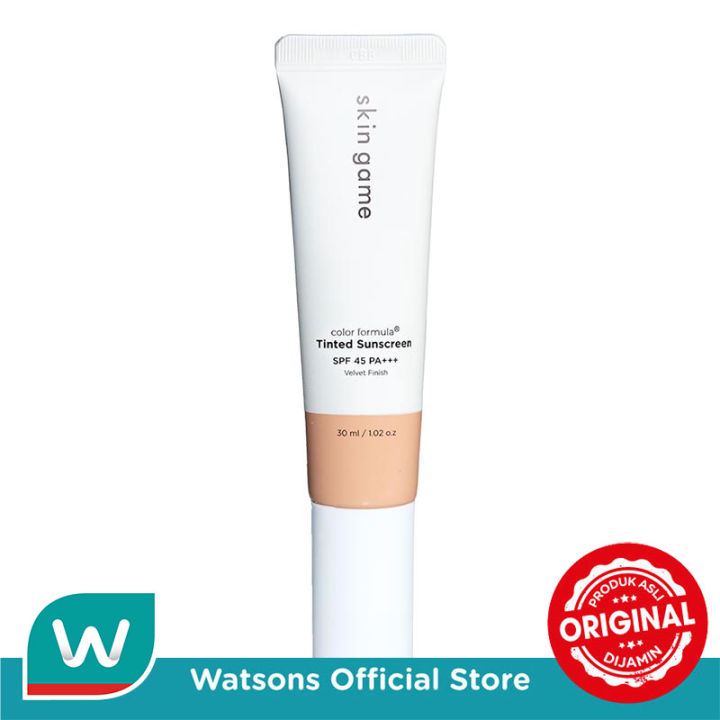 Skin Game Color Formula Tinted Sunscreen SPF 45 PA+++ 03 Cooper 30ml | Lazada Indonesia