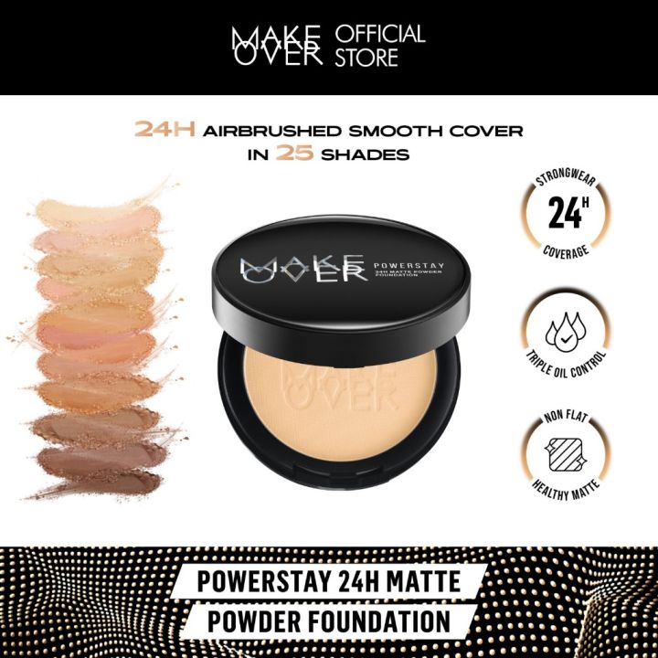 Make Over Powerstay 24H Matte Powder Foundation | Lazada Indonesia