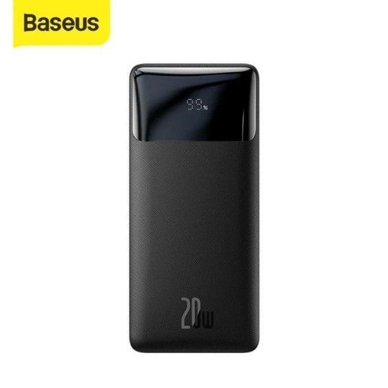 BASEUS Power Bank Bipow Digital Display PowerBank 10000mAh 20000mAh 20W | Lazada Indonesia