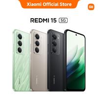 REDMI 15 5G 8GB+256GB| 6.9'' FHD+ display/7000mAh battery/50MP AI dual camera/200% volume boost/smartphone