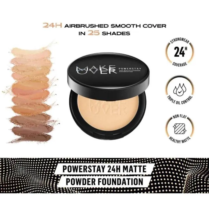 Make Over Powerstay 24H Matte Powder Foundation | Lazada Indonesia