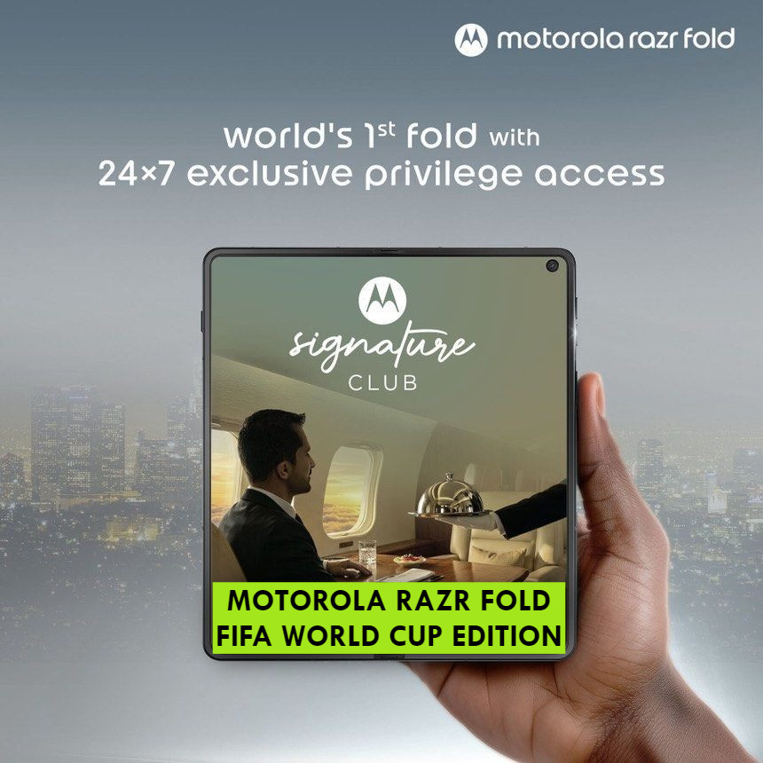 Jual Motorola Razr Fold 2026 FIFA WORLD CUP EDITION 512GB China Rom Snapdragon 8 Gen 5 Foldable 5G 50MP MOTO RAZR FOLD | Shopee Indonesia