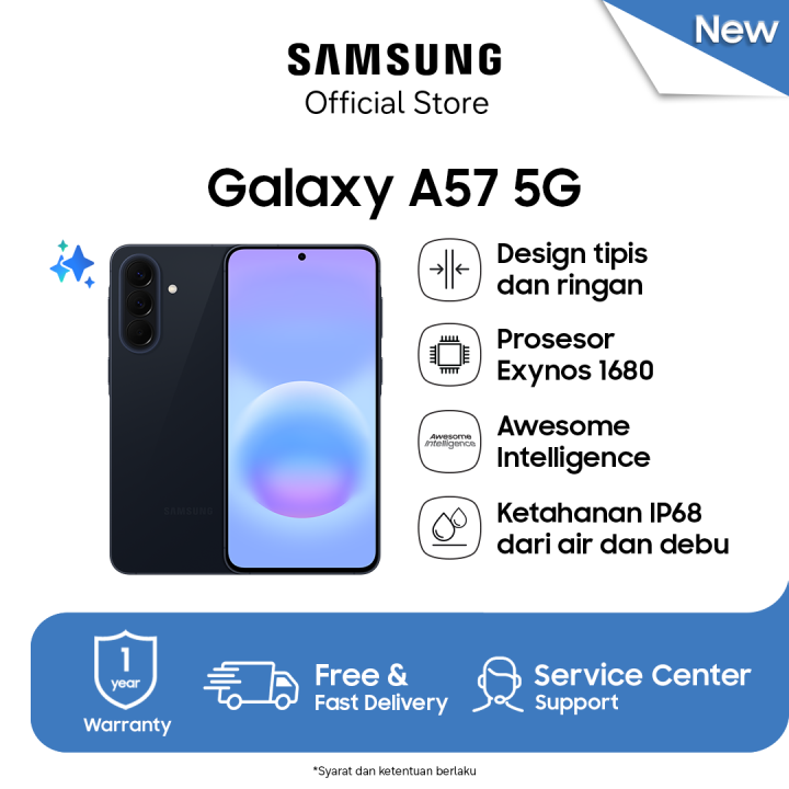 Samsung Galaxy A57 5G 8/256GB - Hp AI | IP68 | 5000 mAh | Lazada Indonesia