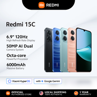 Redmi 15C | 6.9" 120Hz Display | 6000mAh Battery | 33W Quick Charge | Powerful MediaTek Octa-Core Processor | AI Smartphone