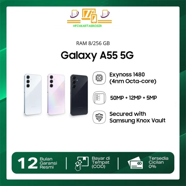 Samsung Galaxy A55 5G 12/256 GB | Lazada Indonesia