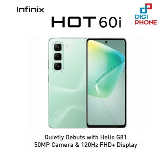 Jual Infinix Hot 60i (16/256) (Garansi Resmi Infinix Indonesia) | Shopee Indonesia