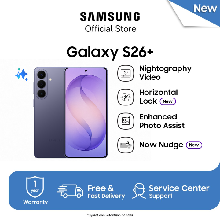 Samsung Galaxy S26+ 12/512GB - Hp AI | Photo Assist | 4900 mAh | Lazada Indonesia