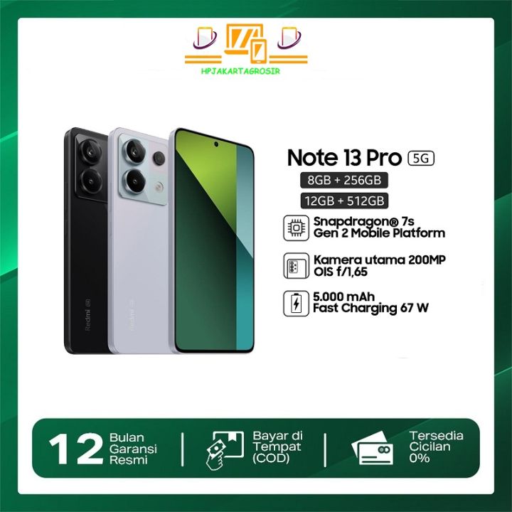 Xiaomi Redmi Note 13 Pro 5G 8/256GB | Lazada Indonesia