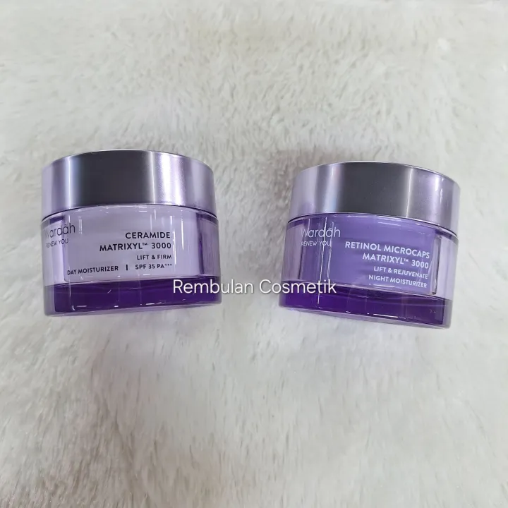Wardah Renew You Day / Night Cream 30gr / 9 gram