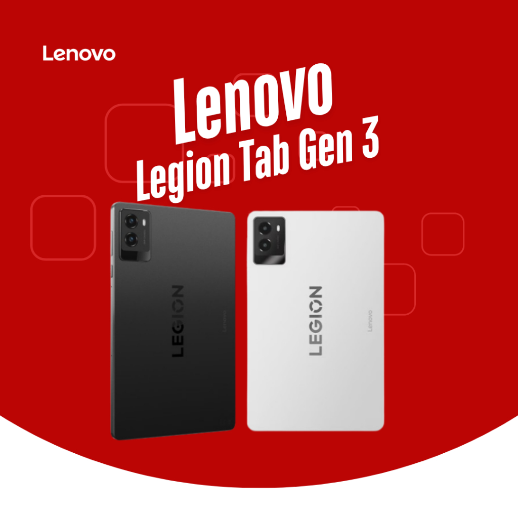 Jual Lenovo Legion Tab Gen 3 | ZAEF0082ID/ZAEF0088iD | Snapdragon® 8 Gen 3 | RAM 16GB LPDDR5x | Storage 512GB UFS 4.0 | Layar 8.8" 2.5K 165Hz | Dolby Atmos | Android 14 | Wi-Fi 7 | IP52 | Garansi Resmi Lenovo | Lenovo Jakarta | Shopee Indonesia