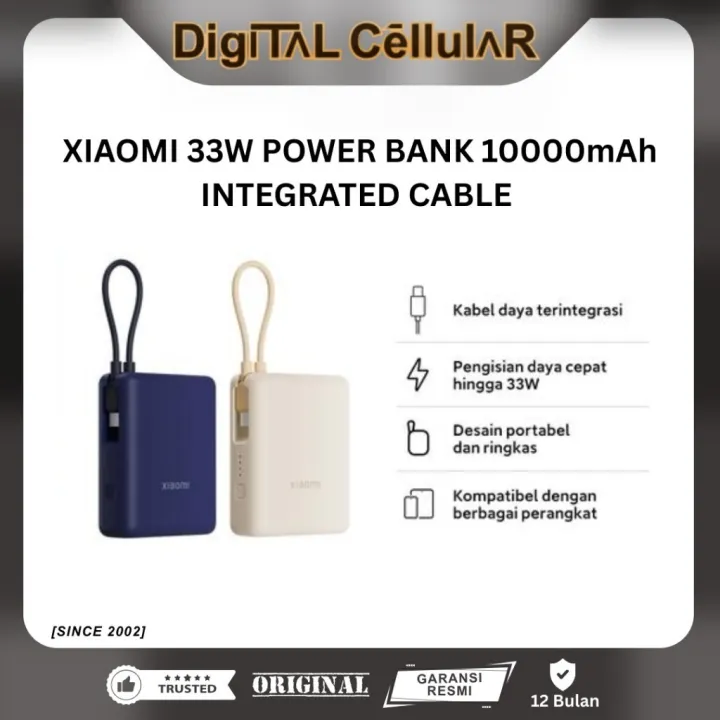 XIAOMI POWERBANK 33W 10000MAH | 33W 20000MAH | Lazada Indonesia