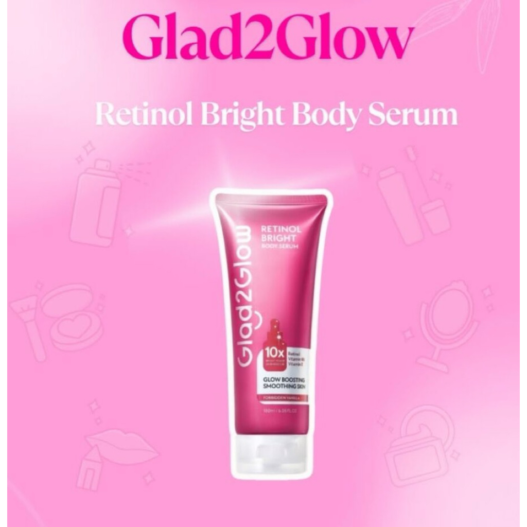 Jual Glad2glow Retinol Bright Body Serum | Shopee Indonesia