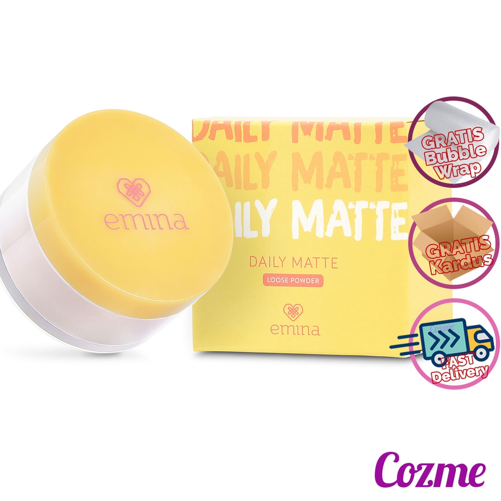 Jual EMINA Daily Matte Loose Powder 20gr | Shopee Indonesia