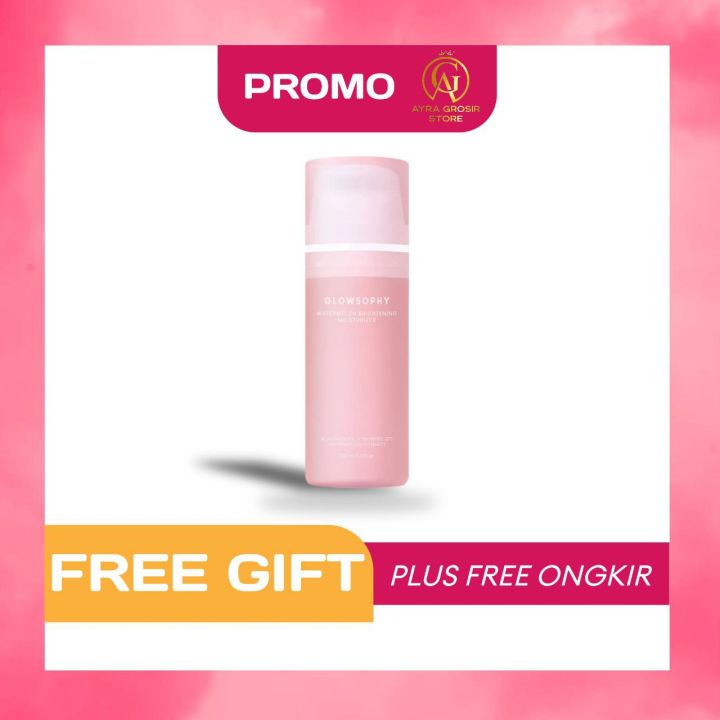 GLOWSOPHY WATERMELON BRIGHTENING MOISTURIZER SKIN BARRIER GEL DAY DAN NIGHT | Lazada Indonesia