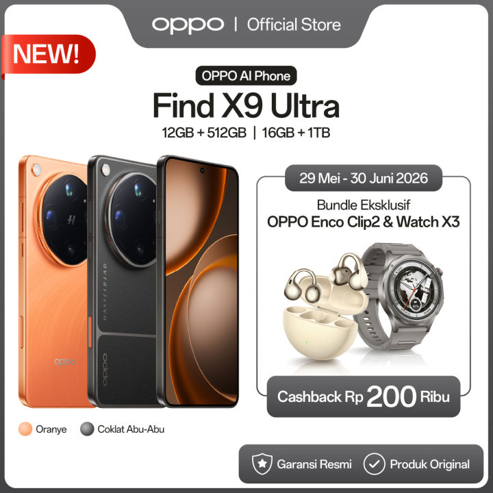 [NEW!] OPPO Find X9 Ultra | Lazada Indonesia