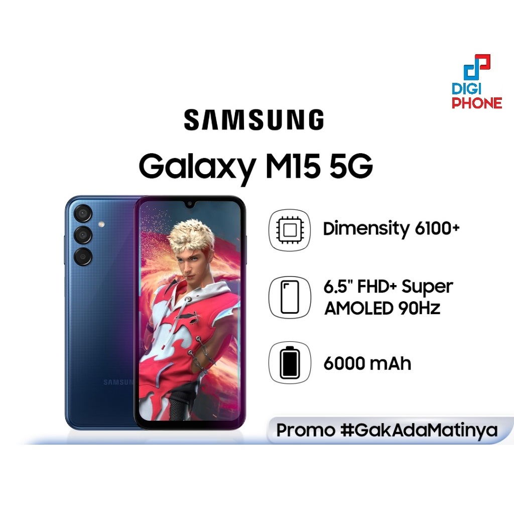 Jual Samsung Galaxy M15 (Garansi Resmi Samsung Indonesia) | Shopee Indonesia