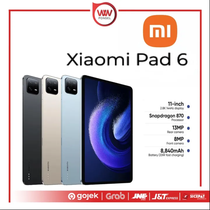 Tablet Xiaomi Pad 6 Ram 8GB Internal 256GB Garansi Resmi